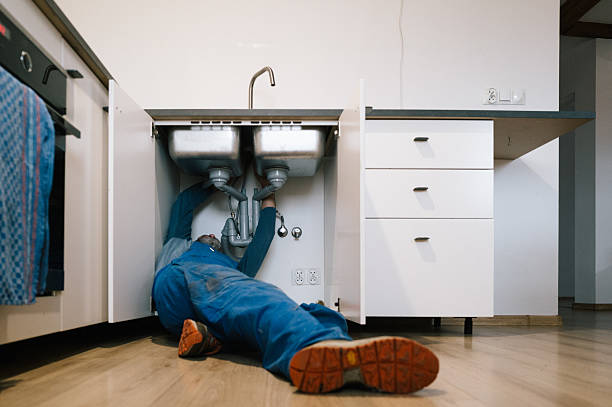 Professional Pipe Repair technician working in Woodworth, OH